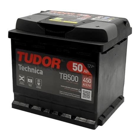 Tudor TB500. Car battery Tudor 50Ah 12V 